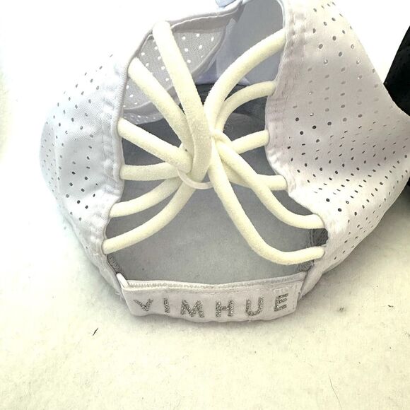 Vimhue High Ponytail Hats Size 57 Black White SPF 50 UV Adjustable Vented Set 2 - Picture 5 of 9